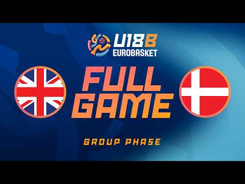 LIVE - Great Britain v Denmark | FIBA U18 Women's EuroBasket 2026 Division B | Group Phase