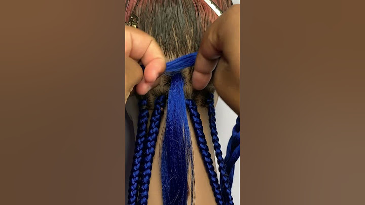 Box Braid Tutorial. To see other methods click the link above to the full tutorial