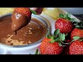 CHOCOLATE FONDUE | Easy Chocolate Fondue Recipe | Simply Mamá Cooks