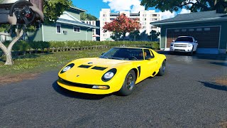 700HP Lamborghini Miura SV  The Crew Motorfest | Logitech G29 Steering Wheel Gameplay