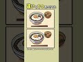 【間違い探し】とろろ蕎麦とかぼちゃの煮物　#脳トレ #間違い探し
