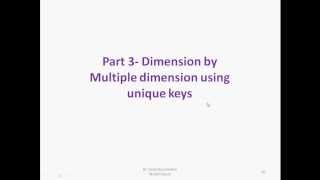 part3 model clause multiple dimension