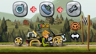 WORSE PARTS ONLY 😡 14 EASY TO HARD MAP CHALLENGES | Hill Climb Racing 2 screenshot 4
