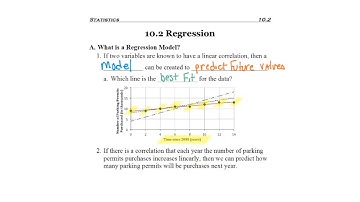 10.2 - part 1 - What is Regression?