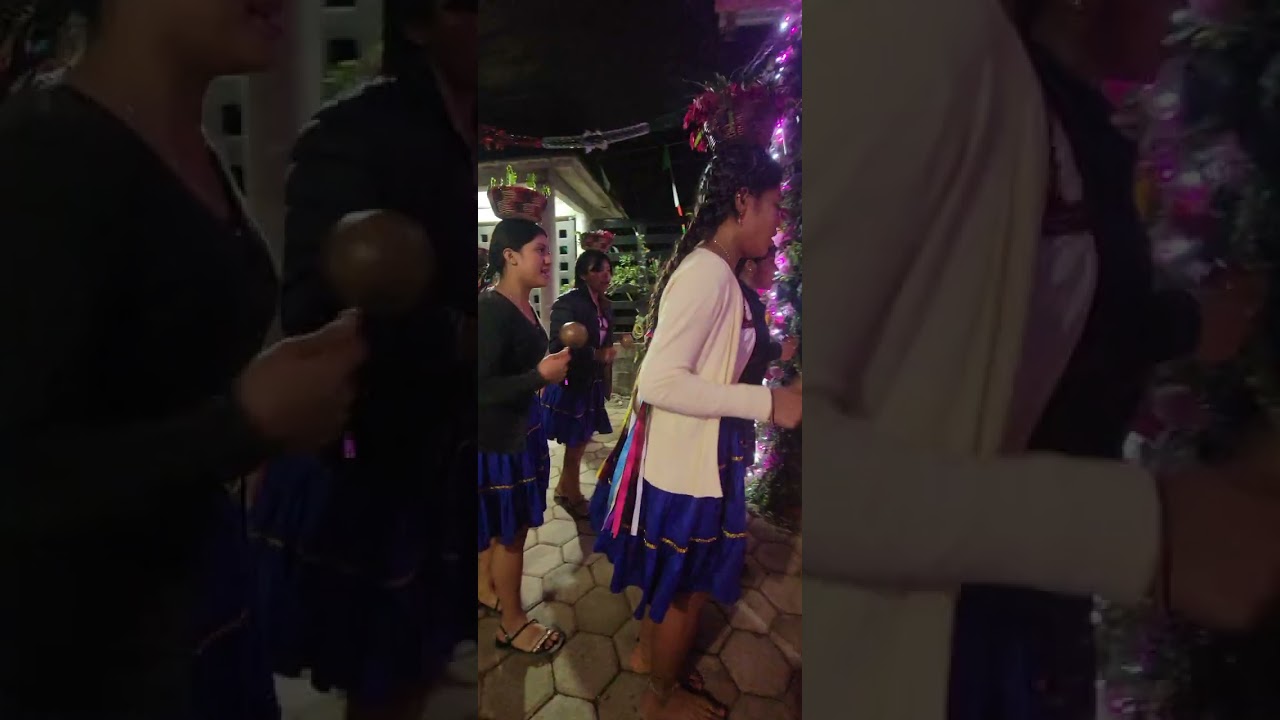 Danza de inditas de apetlaco huerota 10 de Dic danzando En chote jaltocan 