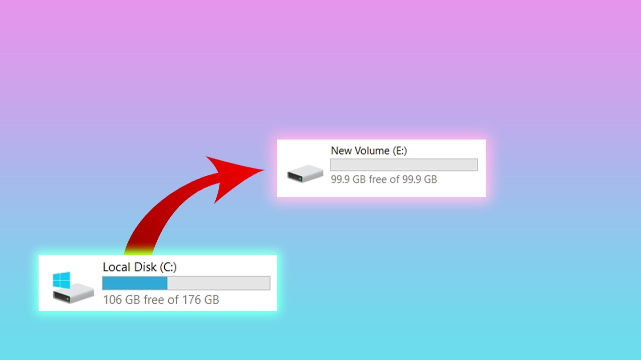 របៀបចែក Drive Computer ត្រឹមតែ 2នាទី| How to shrink volume in Windows ...