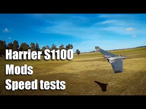 Harrier S1100 mods and speed runs