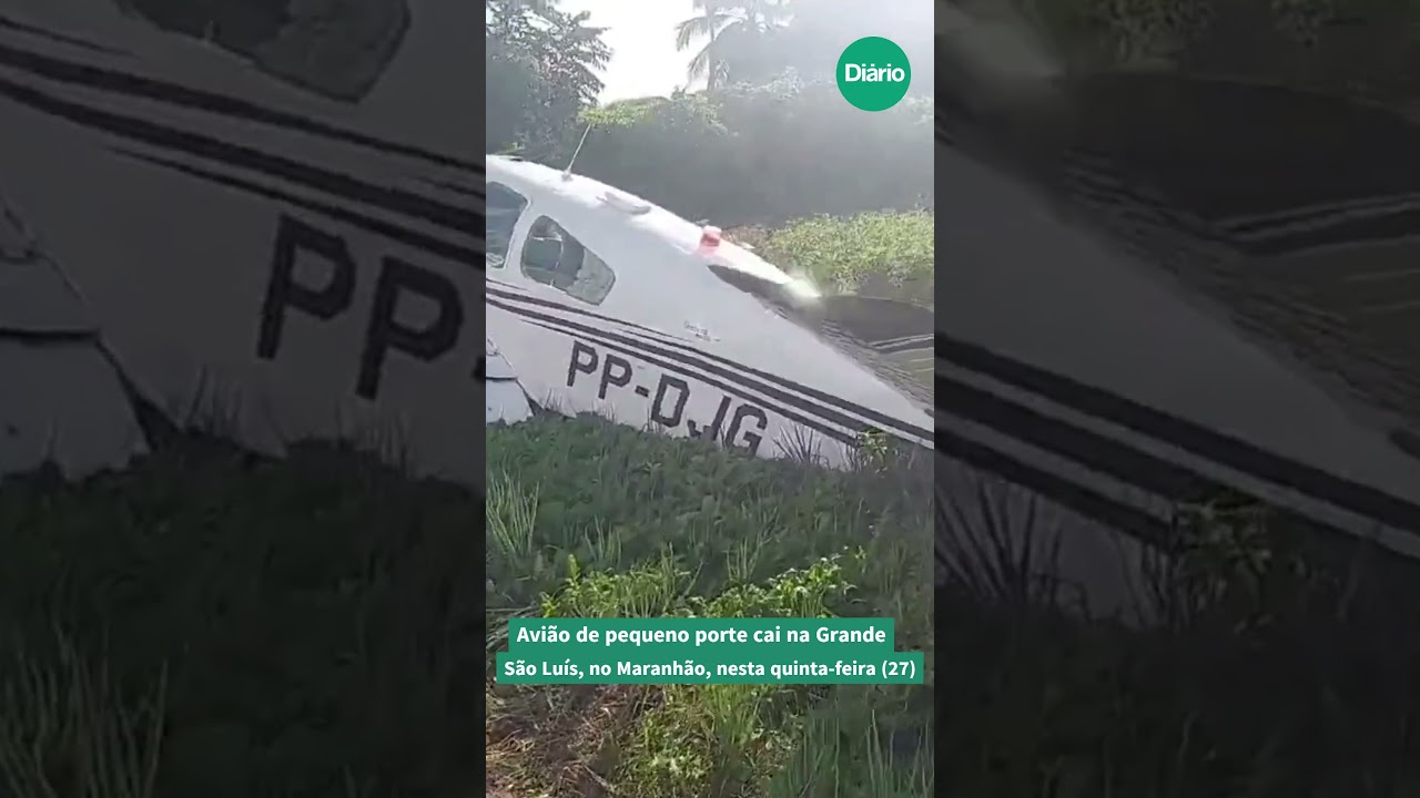 Avião de pequeno porte cai em cima de casa no Maranhão; vídeo - Correio de  Carajás