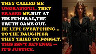 My family laughed when I showed up at my father's funeral. Until the lawyer read out the will...