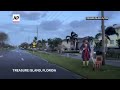 Boats litter the streets of Treasure Island after Helene slammed into Florida