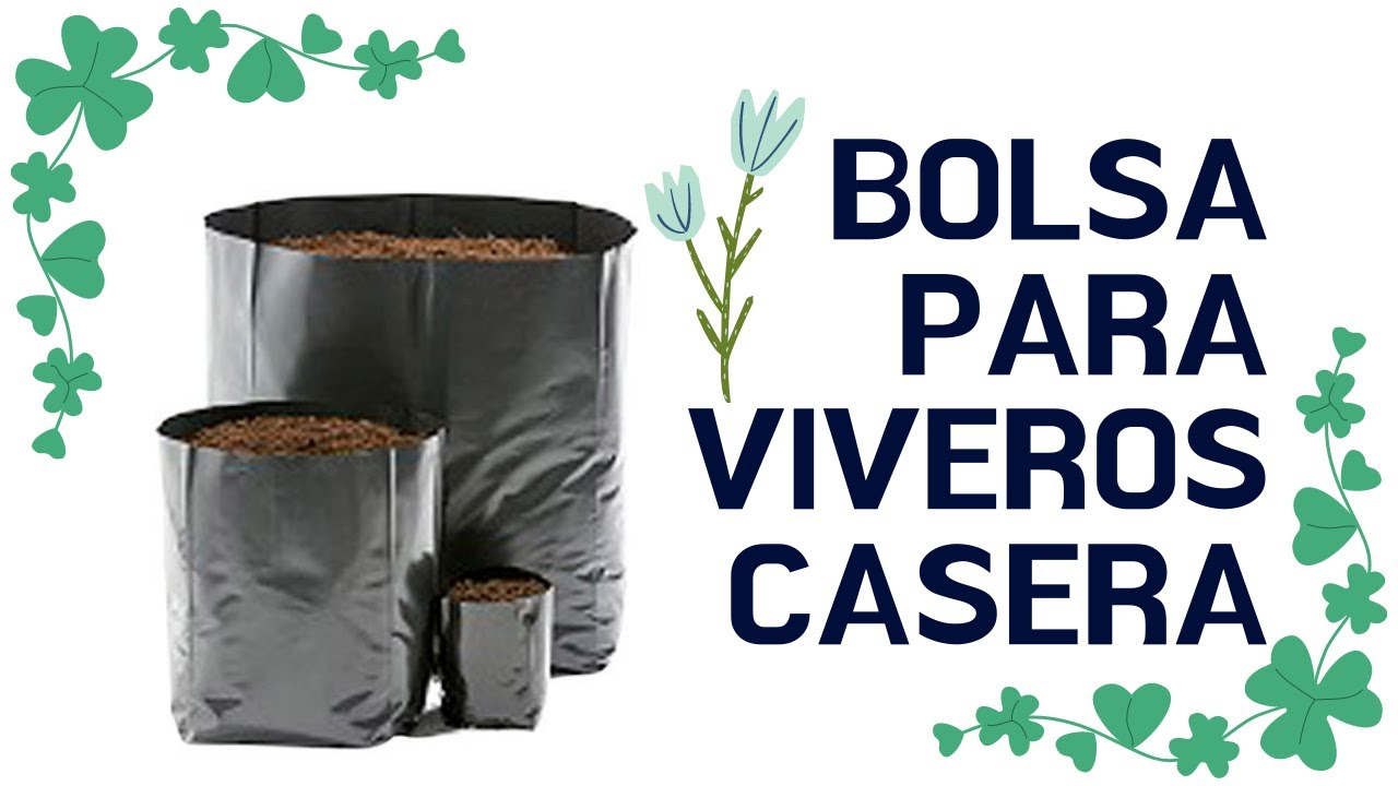 Bolsa para viveros casera | Hazlo tu mismo