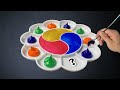 Making 10 Colors With Only 3 Primary Metallic Colors VS Primary Colors | Art Tenka