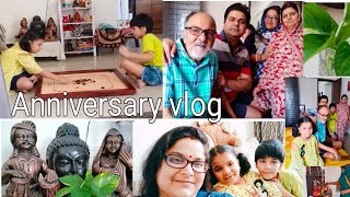 Anniversary Vlog / beautiful day of our life / Different day Routine Vlog / Indian vlogger Aarju