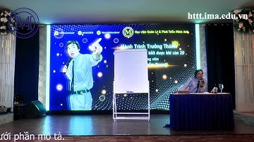 Tuổi 20 cần chuẩn bị những gì  -  Ts Lê Thẩm Dương  ||  HÀNH TRÌNH TRƯỞNG THÀNH