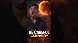 Be Careful on March 3rd Guys 😱😱