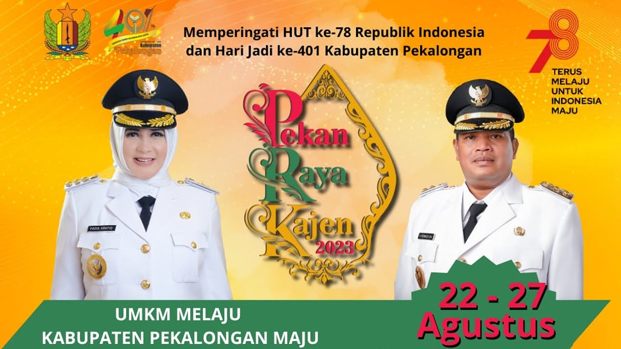 PEMBUKAAN ACARA PEKAN RAYA KAJEN 2023 - YouTube