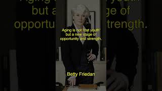 Aging is not 'lost youth' but a new stag...