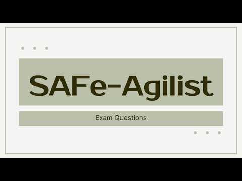 SAFe-Agilist Demotesten
