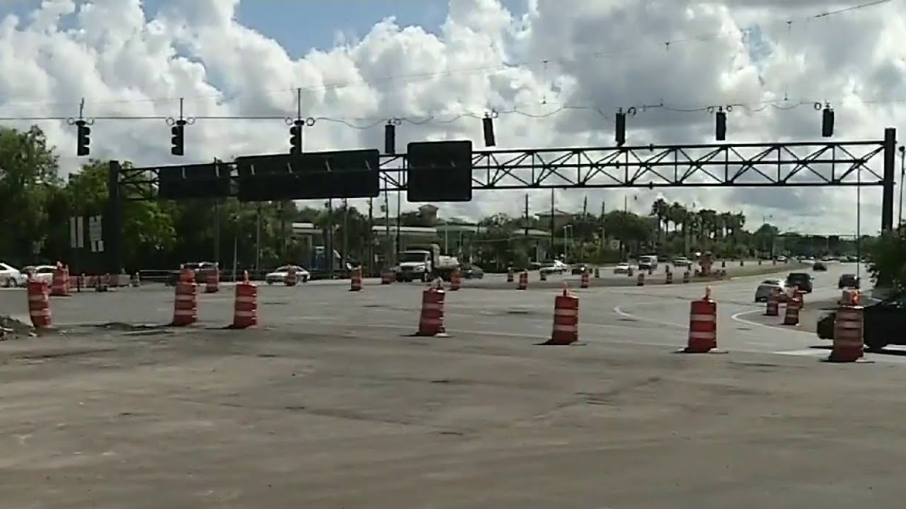 newspaper mockup I-4 interchange shifting at State Road 436