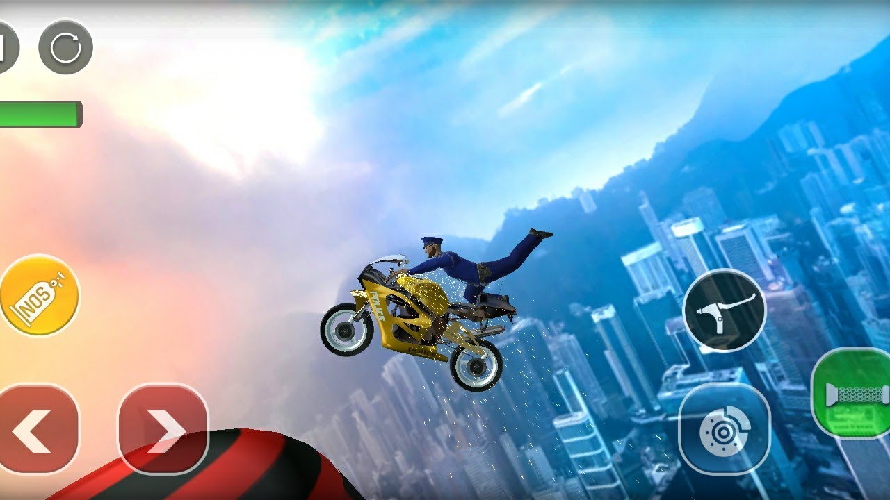 Police Bike Stunt Simulator Games - Android Gameplay 2021