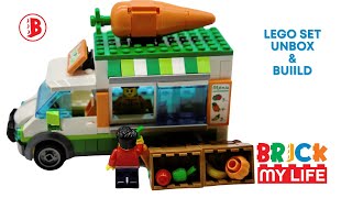 Fun on the Farm: LEGO 60345 City Farmers Market Van Build | 310-Piece Time-Lapse