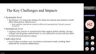 Talent attraction, retention and management: Comparative perspectives Profile