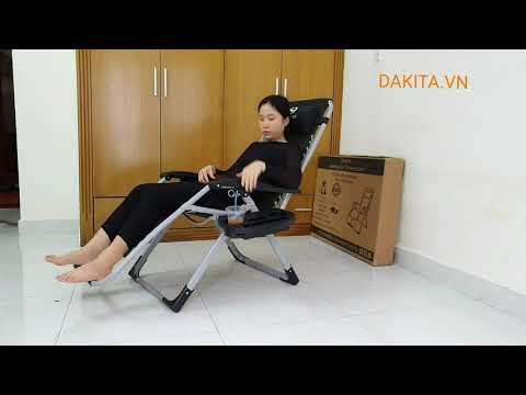 Video Ghế xếp thư giãn DAKITA Nhật Bản chính hãng - youtube