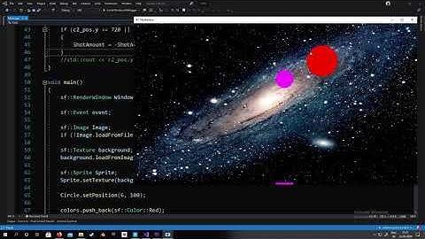 My First SFML C++ Project | Simple Testing