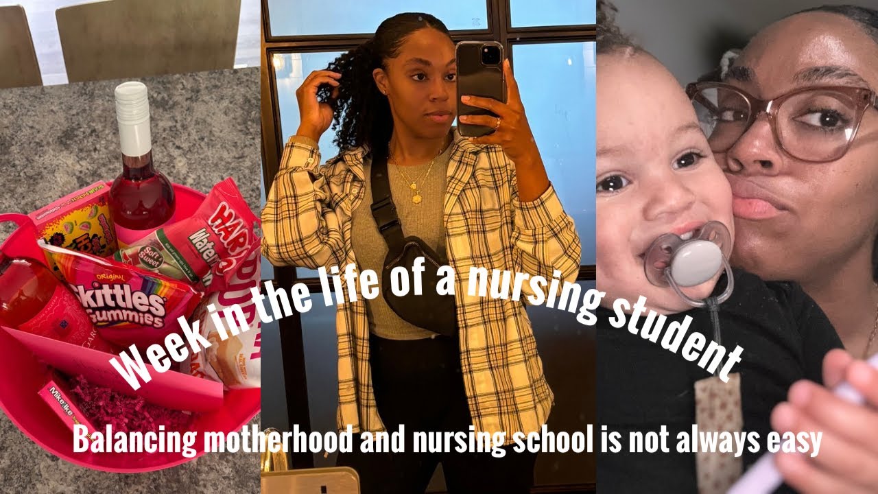 Weekly Nursing Student Vlog | Balancing motherhood & nursing school ...