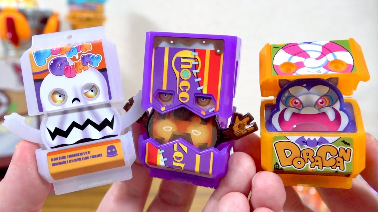 DX Halloween Gochizo Set! Ghost, Zombie, Dracula! Party Set 02