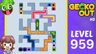 Gecko Out Level 959 Solution Walkthrough