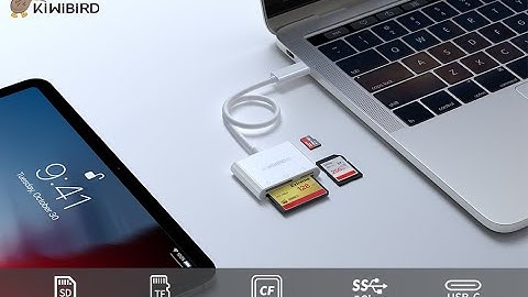 KiWiBiRD USB-C 3.1 CF SD Micro SD Card Reader for CompactFlash SDHC SDXC for MacBook iPad Galaxy S22