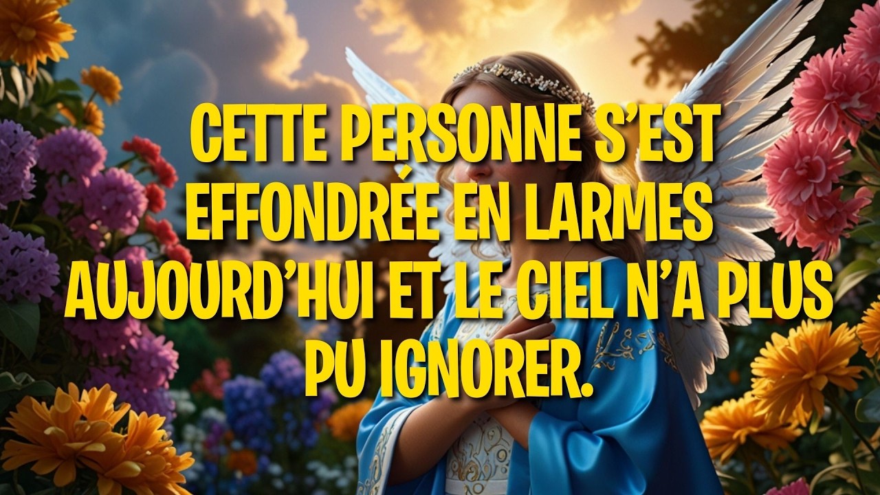 CETTE PERSONNE S’EST EFFONDRÉE EN LARMES AUJOURD’HUI ET LE CIEL N’A PLUS PU IGNORER.