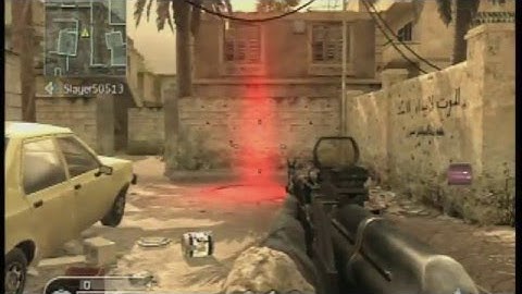Call Of Duty 4 Glitch - Backlot Invisibility