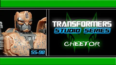 Transformers - "Studio Series" SS-98 Cheetor Review