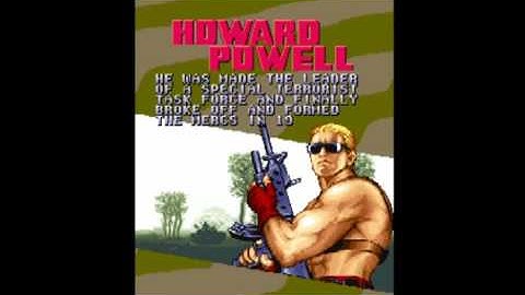 Mercs - TITLE ROLL (Capcom Classics Collection, PS2)