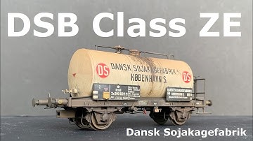 Unboxing and Weathering DSB Class ZE "Dansk Sojakagefabrik" from Dekas