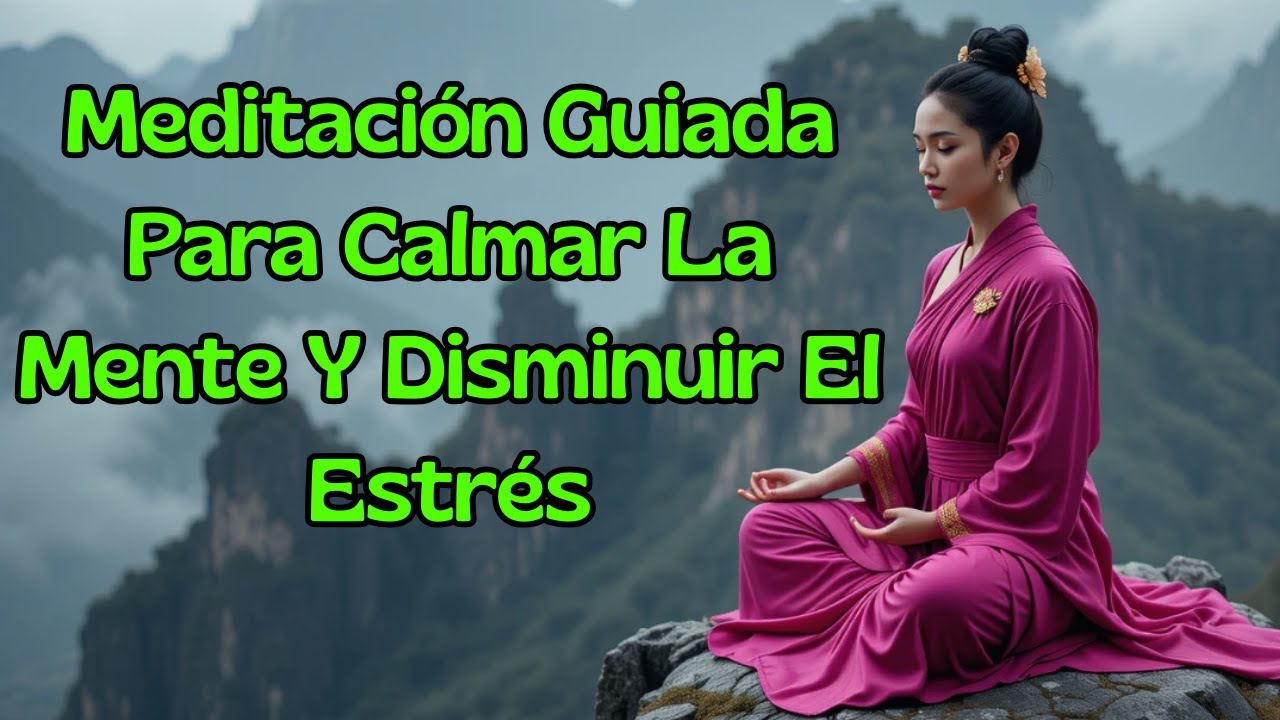 Meditación Guiada Para Calmar La Mente Y Disminuir El Estrés - YouTube