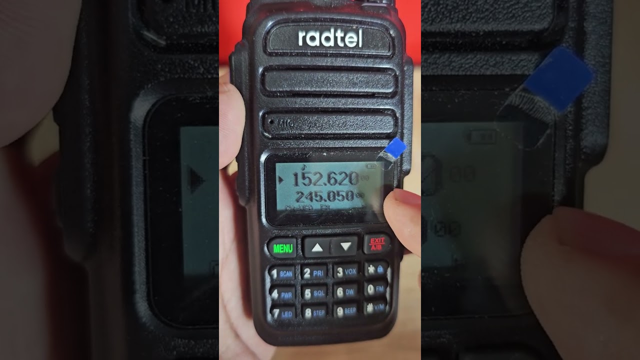 วิธีตั้งสเตป Step Radtel RT830