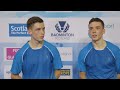 Scottish Open 2021: Matthew and Christopher Grimley