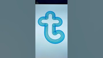 The magic of lines forming the letter t #spirographshr #satisfying #asmr #relaxing #art #spirograph