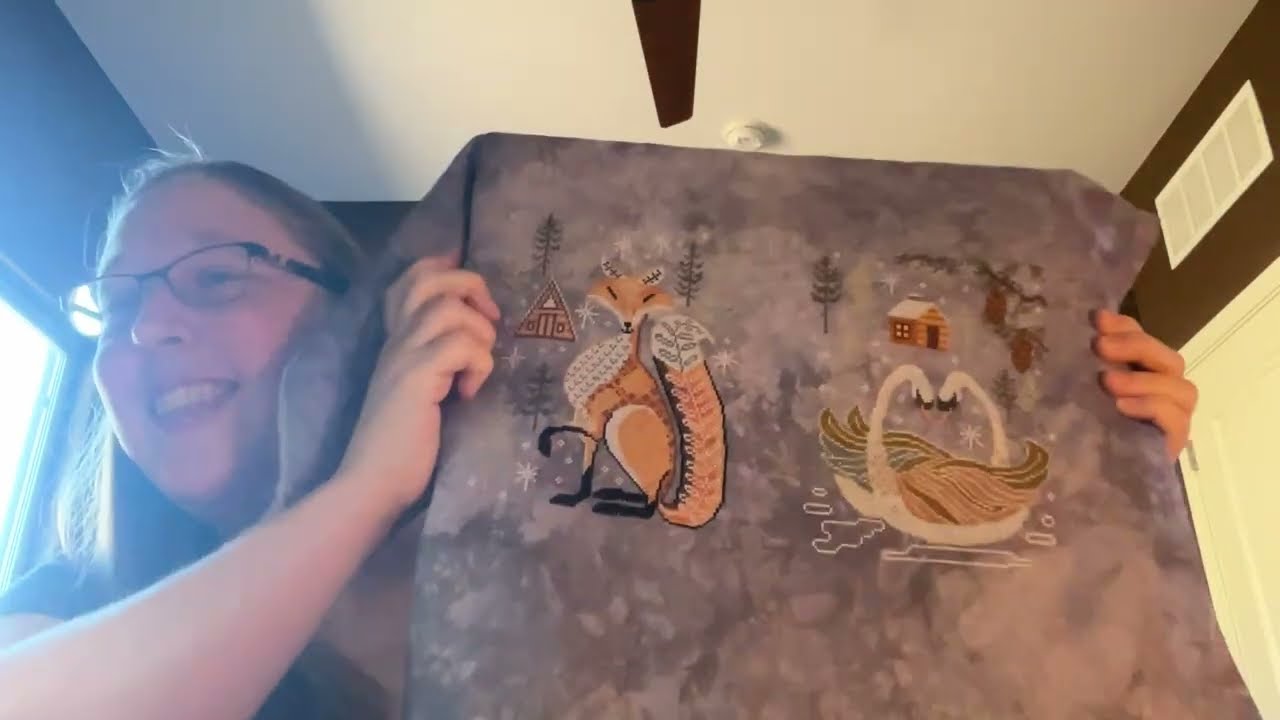 Flosstube #17 - Good progress, March Madness plans, and a mishap or two...