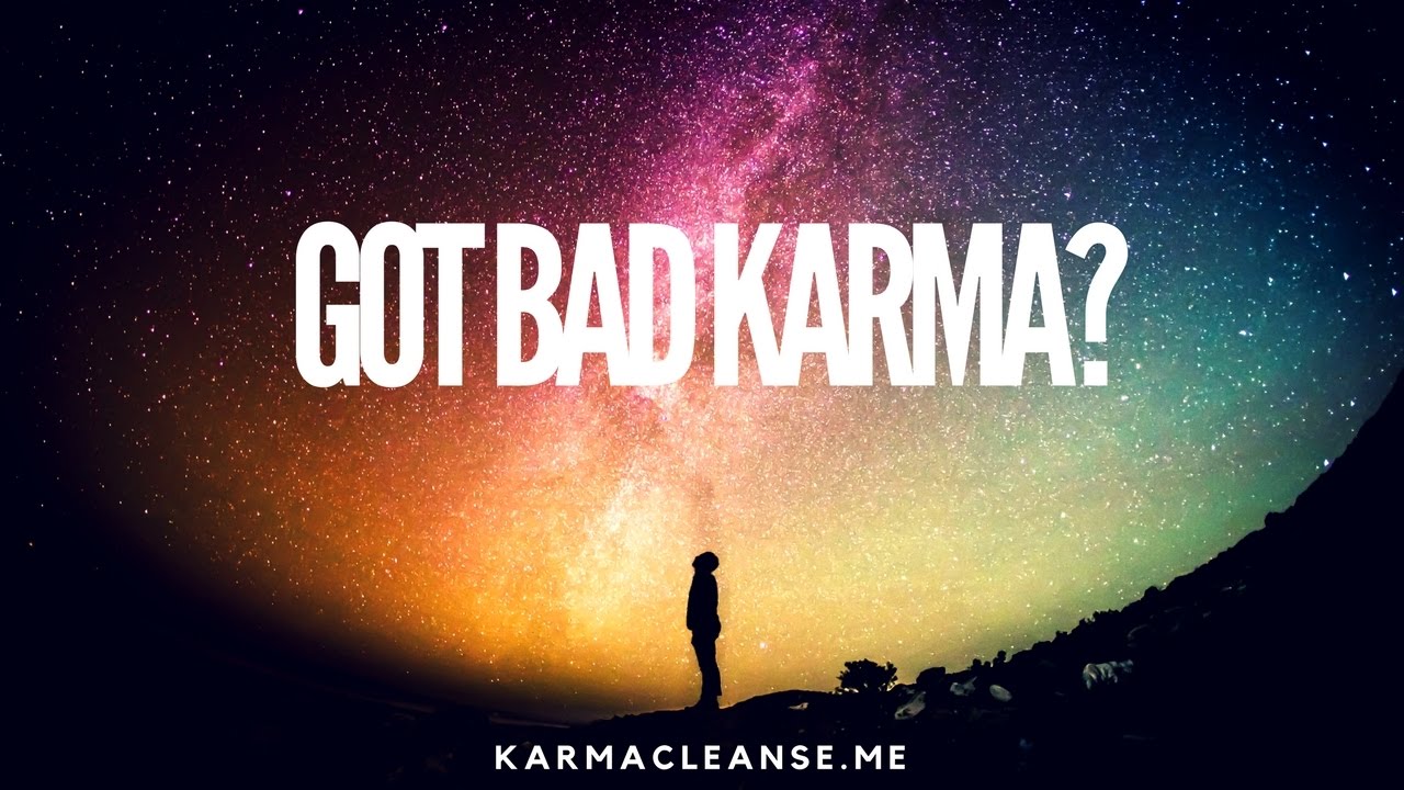 How to start resolving bad karma