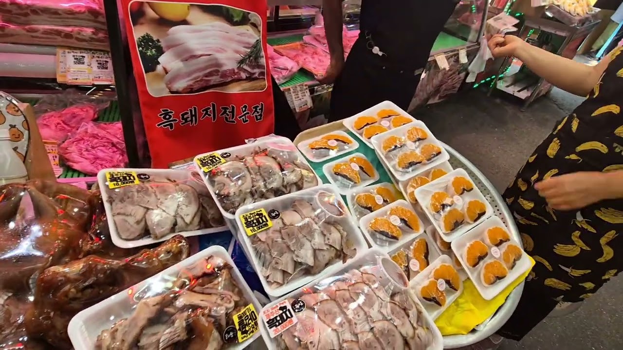 제주도 동문시장, 먹거리 볼꺼리 푸짐해요, 가성비 좋아요 👍👍👍