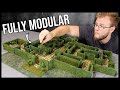 Cheap  easy hedge maze terrain