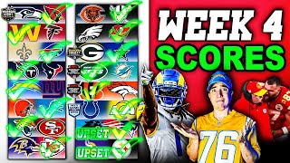 NFL Week 4 Picks & Predictions…