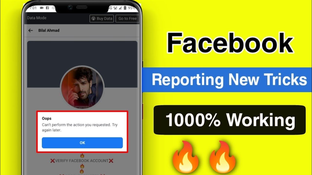 Facebook strong account per report kaise karen | How to Report Facebook Fake account 2023 Top Trick