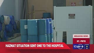 St. Pete fire crews respond to hazmat incident at manufacturing facility