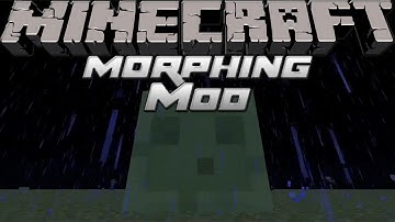 Minecraft Mod Showcase : Morphing Mod 1.6.4