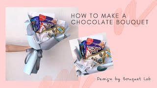 How to make a chocolate lollipop bouquet | 巧克力棒棒糖花束 by Bouquet Lab